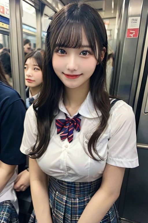 サンプル画像2:電車内の女子（はーと）生ぬぐよ  300ページ(ミツバチ) [d_582117]