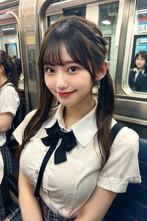 サンプル画像3:電車内の女子（はーと）生ぬぐよ  300ページ(ミツバチ) [d_582117]