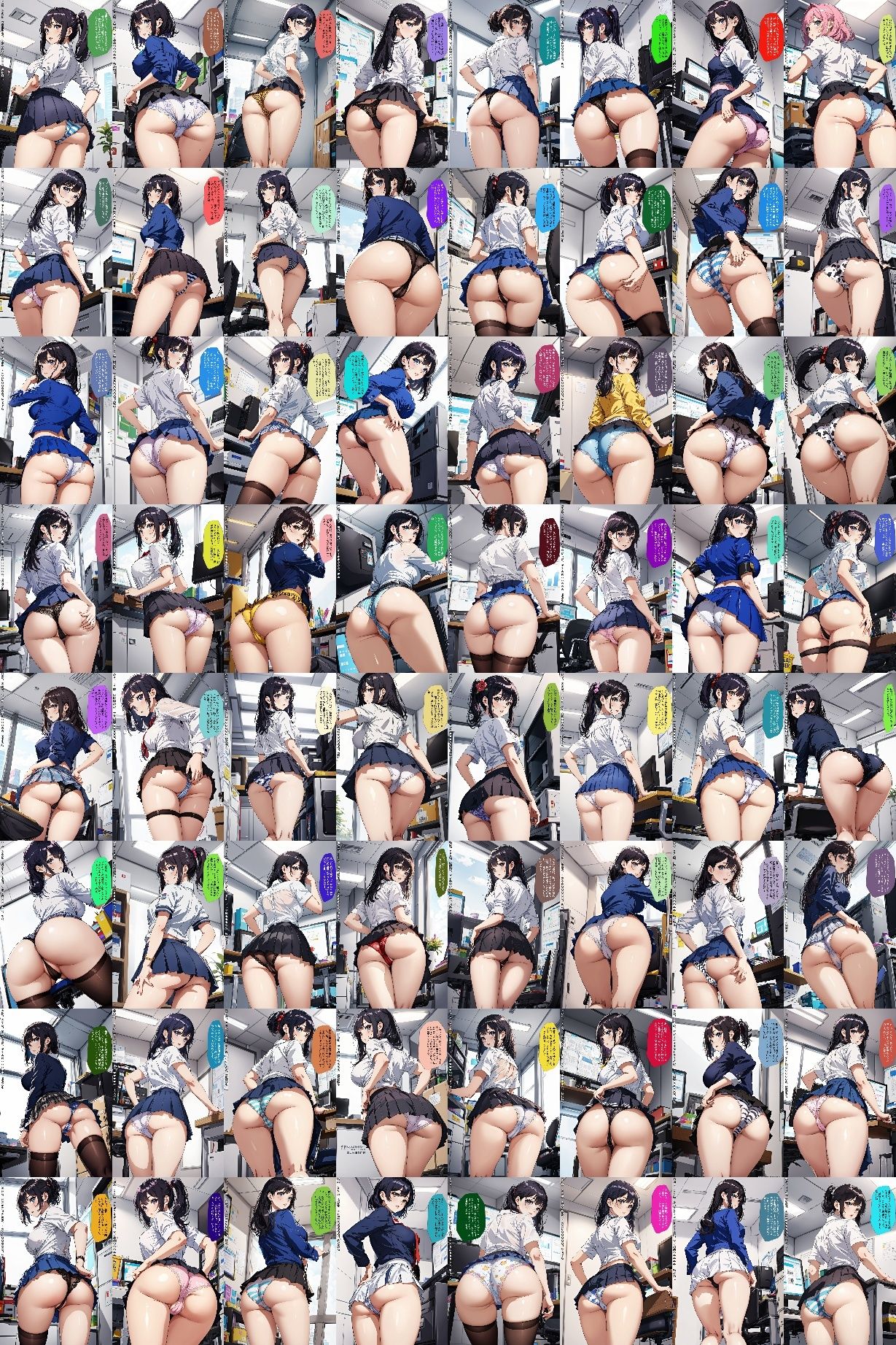 デカ尻OLのパンティ事情、知りたくない? Vol.2 画像9