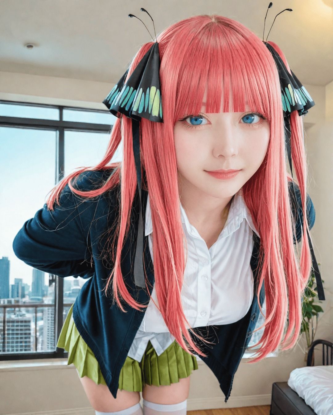 サンプル画像3:アニクラにいたコスプレイヤーと個人撮影会/レ●/中野二●/早瀬ユ●カ/初音●ク/カルバン●ライン下着【100P以上】(Musashi AI) [d_582173]