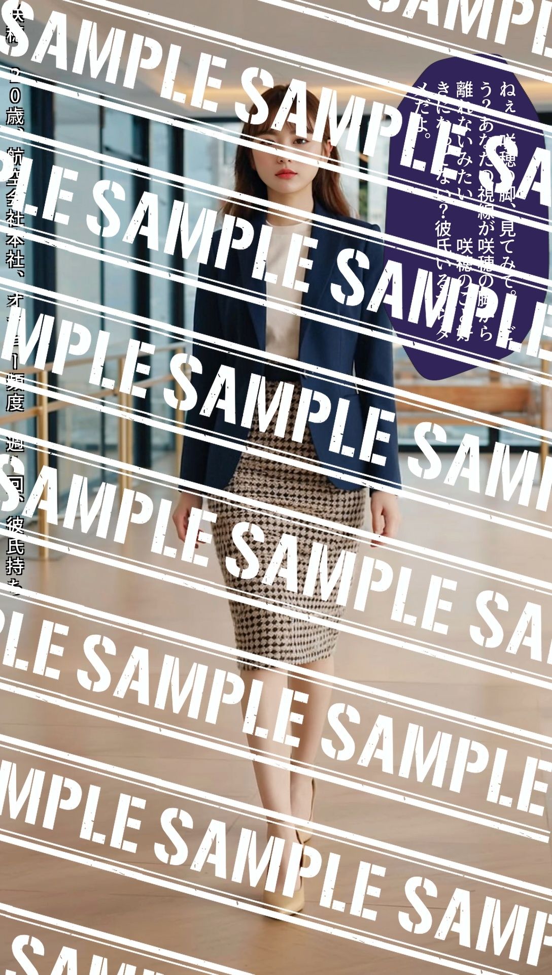 サンプル画像3:東京ビューティー〜丸の内OL生足編〜 vol.2(あらぶるま18＋) [d_582174]