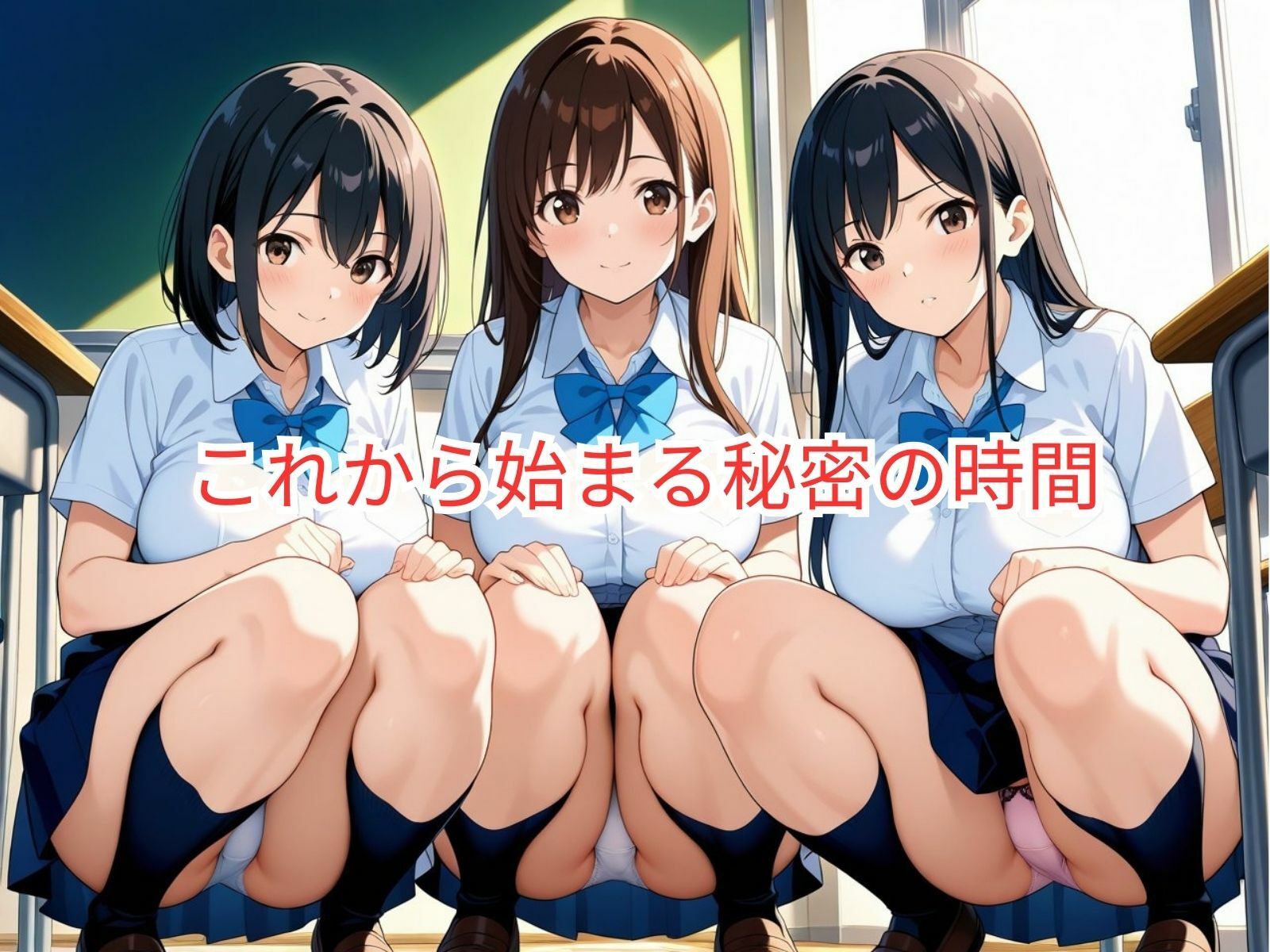 サンプル画像2:学園ハーレム性活〜放課後編〜(性癖の館) [d_582214]