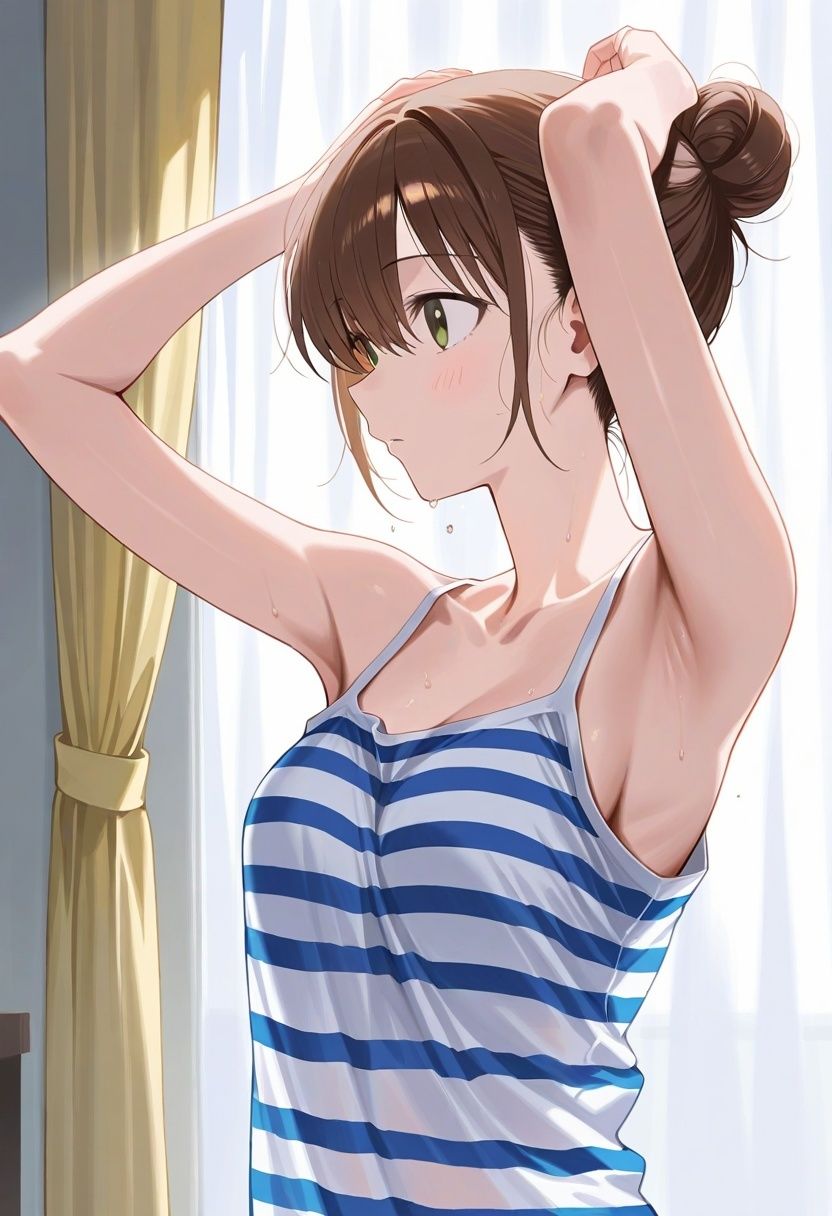 幼なじみの夏服チラリズムに理性を失った僕は…とうとうヤッてしまった 画像10