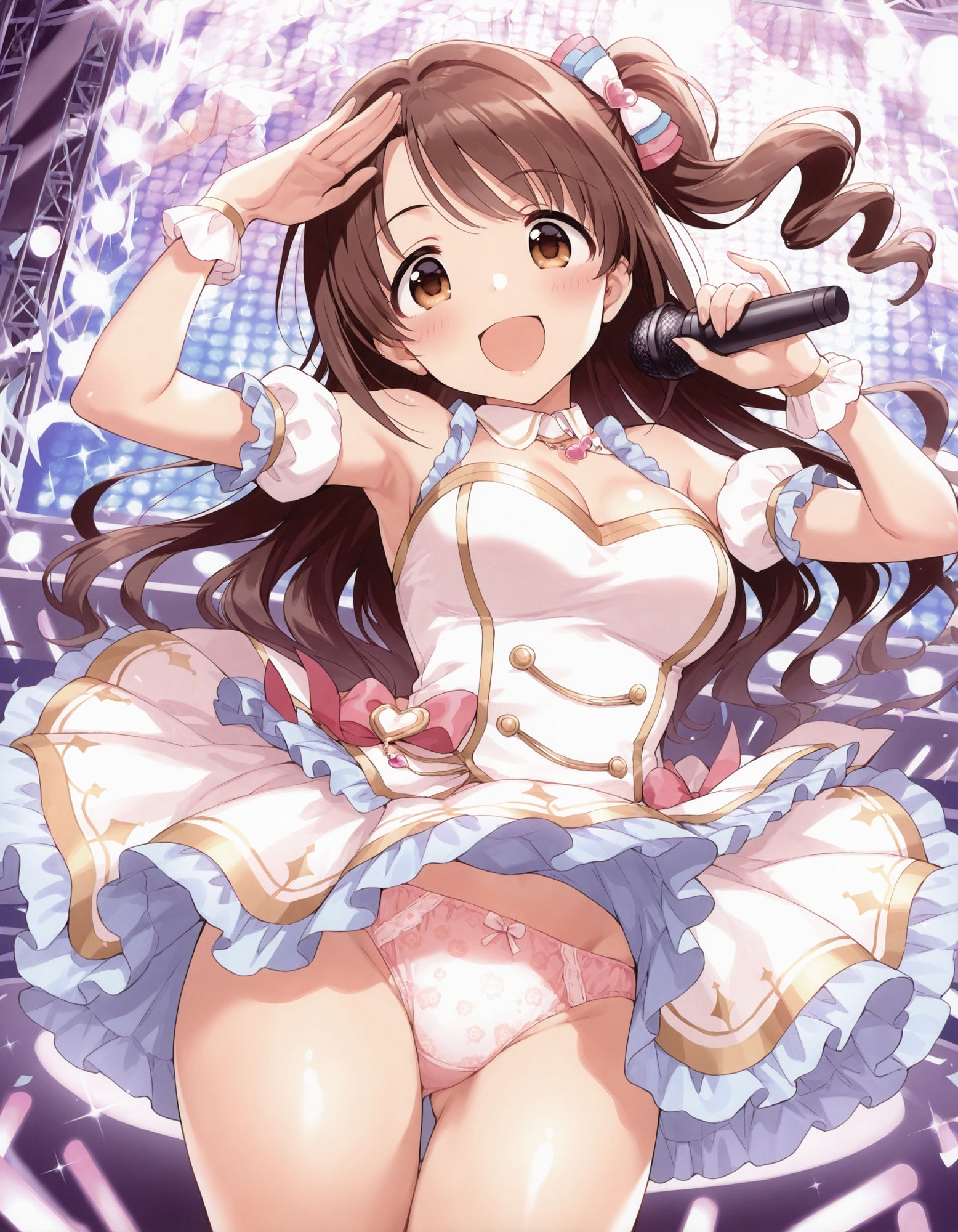 サンプル画像4:島〇卯月のパンチラ〜アイドル衣装編〜(D.P.H.) [d_582236]