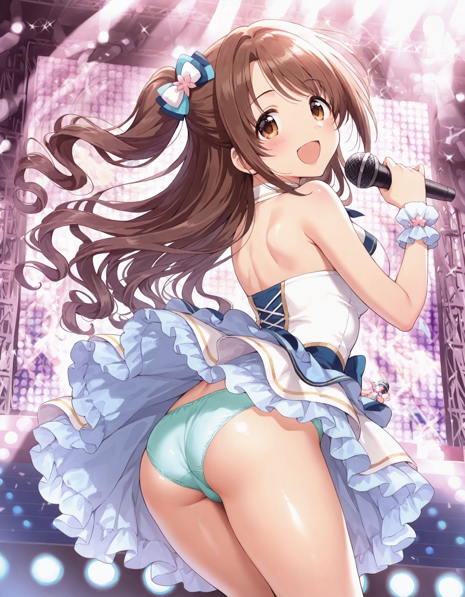 島〇卯月のパンチラ〜アイドル衣装編〜7