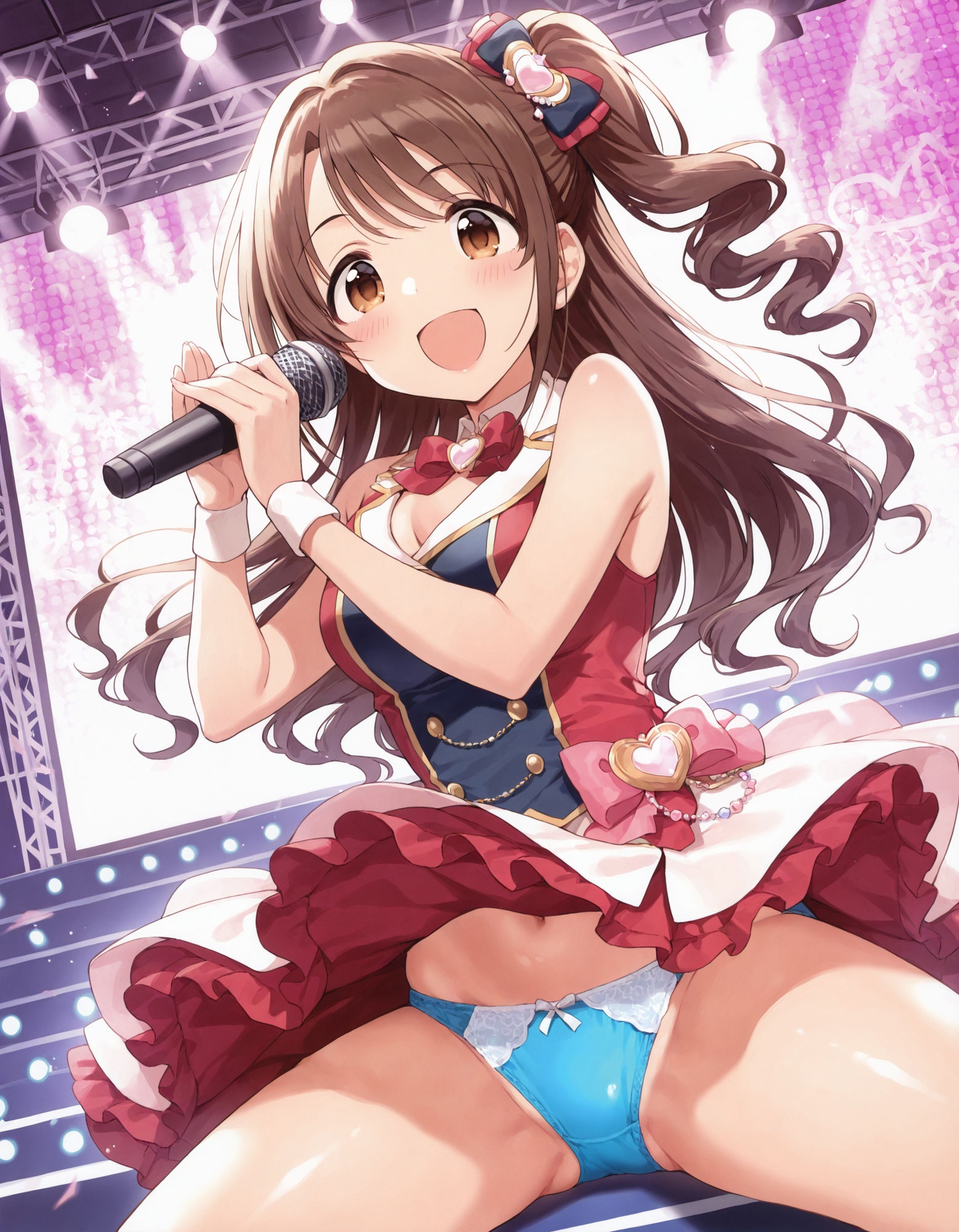 島〇卯月のパンチラ〜アイドル衣装編〜8