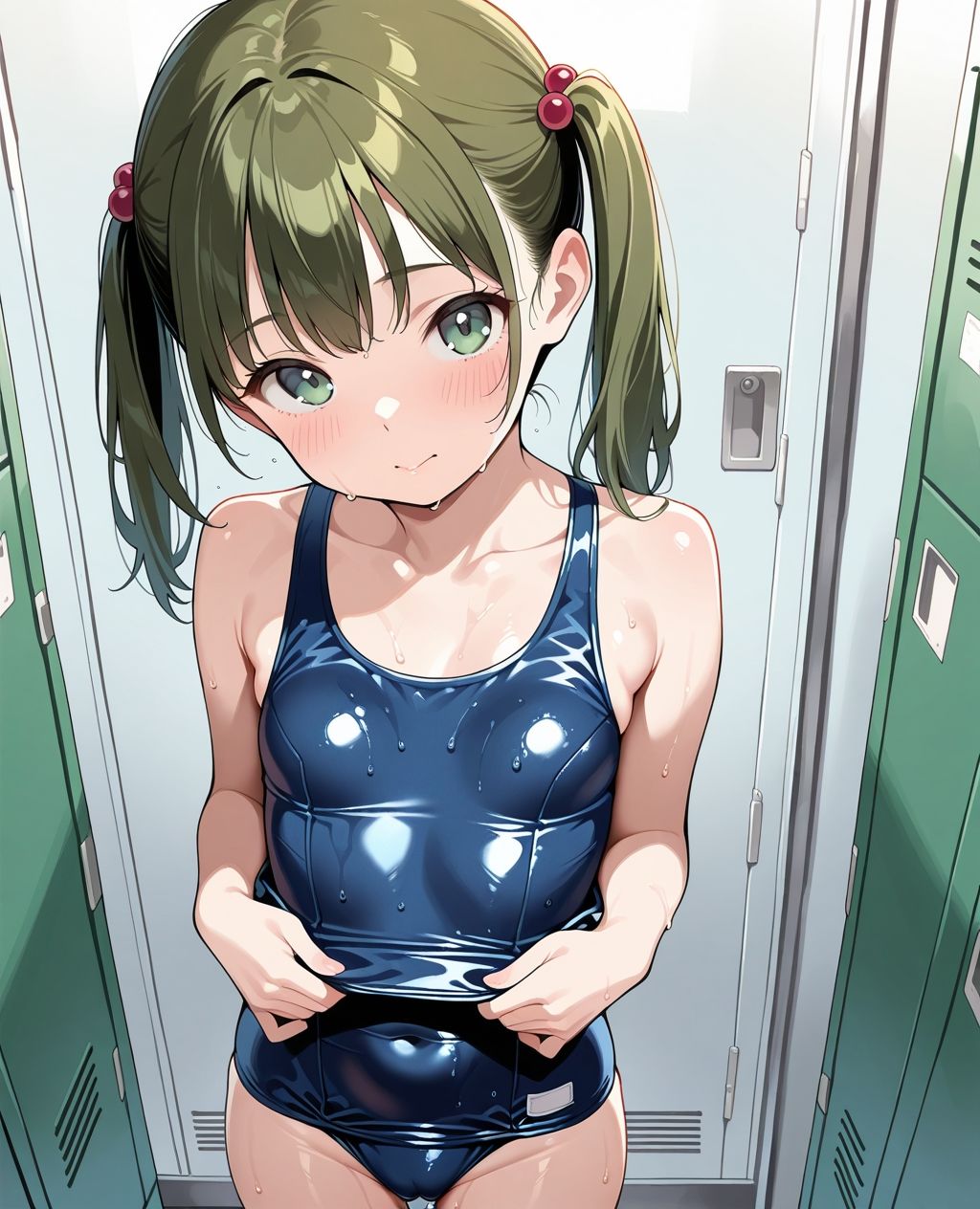 スク水パラダイス☆ 鍵のかかった更衣室編 画像6