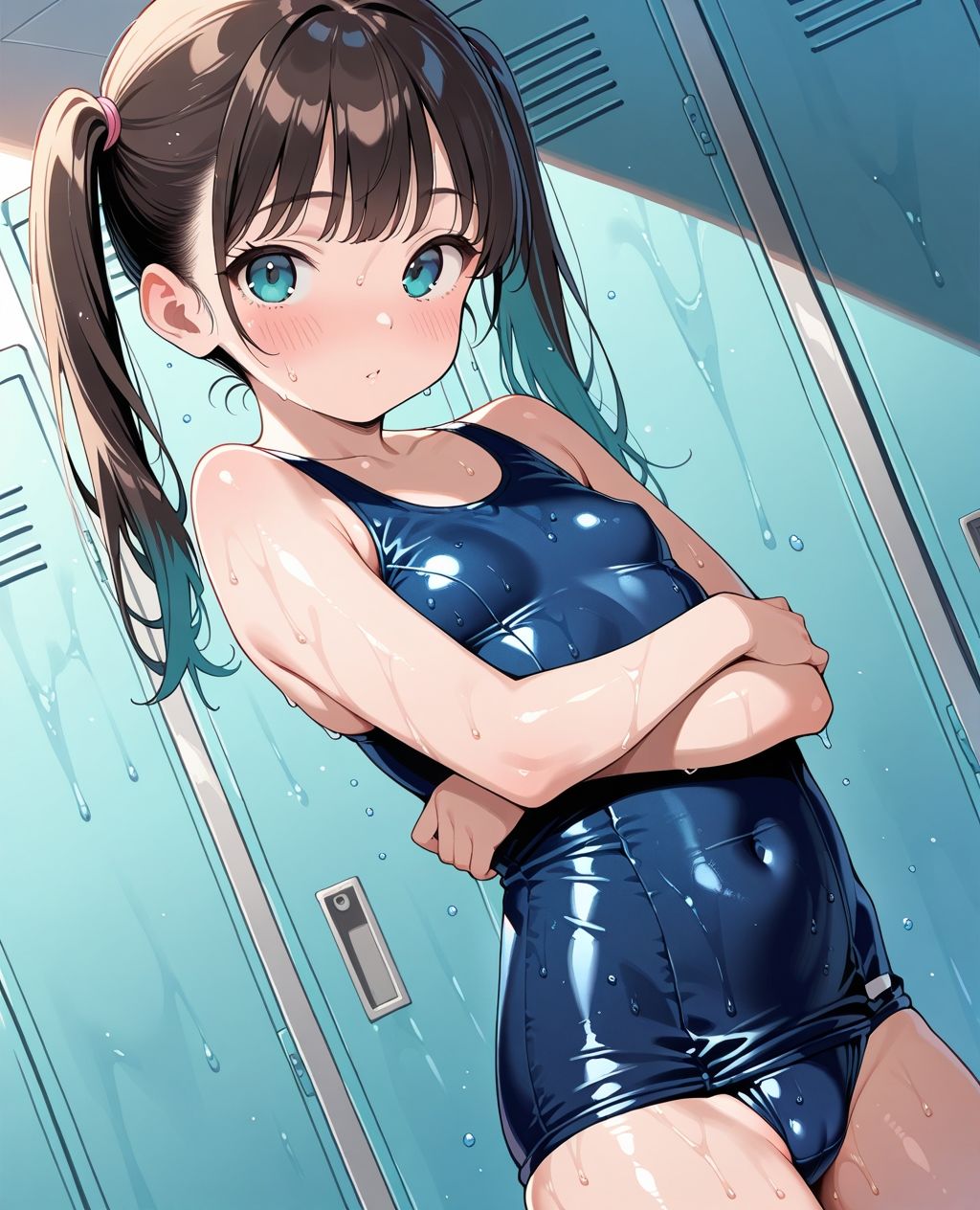 スク水パラダイス☆ 鍵のかかった更衣室編 画像7
