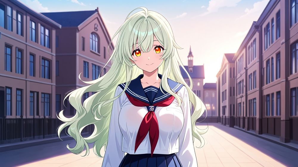 爆乳緑青スク水美少女が新任コーチと孕ませ絶頂【4K】 画像2
