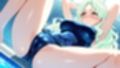 爆乳緑青スク水美少女が新任コーチと孕ませ絶頂【4K】