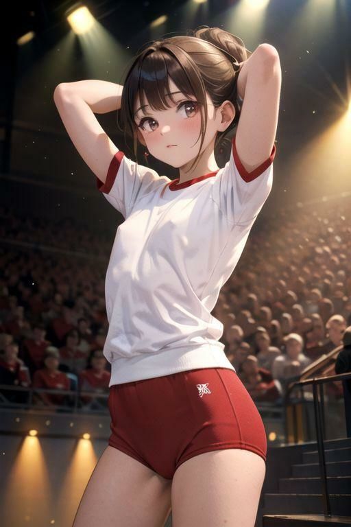 サンプル画像1:ブルマ◯隷オークション【CG版】473枚(AI kawaii girl) [d_582430]