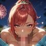 浴衣ギャルを外でハメちゃった！2