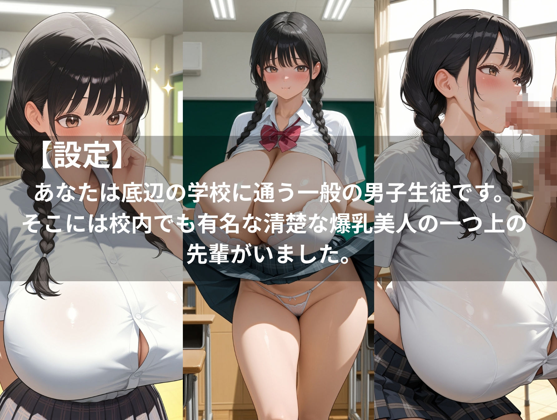 サンプル画像6:爆乳巫女チン棒好きな清楚ビッチ先輩(（株）zou乳業) [d_582460]