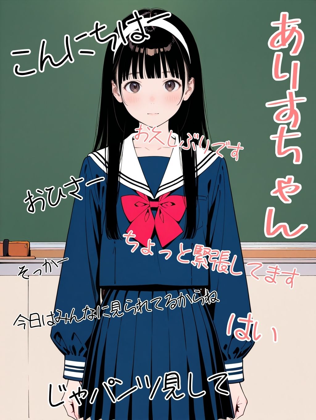 サンプル画像5:2年xx組教室であれやこれややられっちゃう制服女子たち(2年xx組) [d_582486]