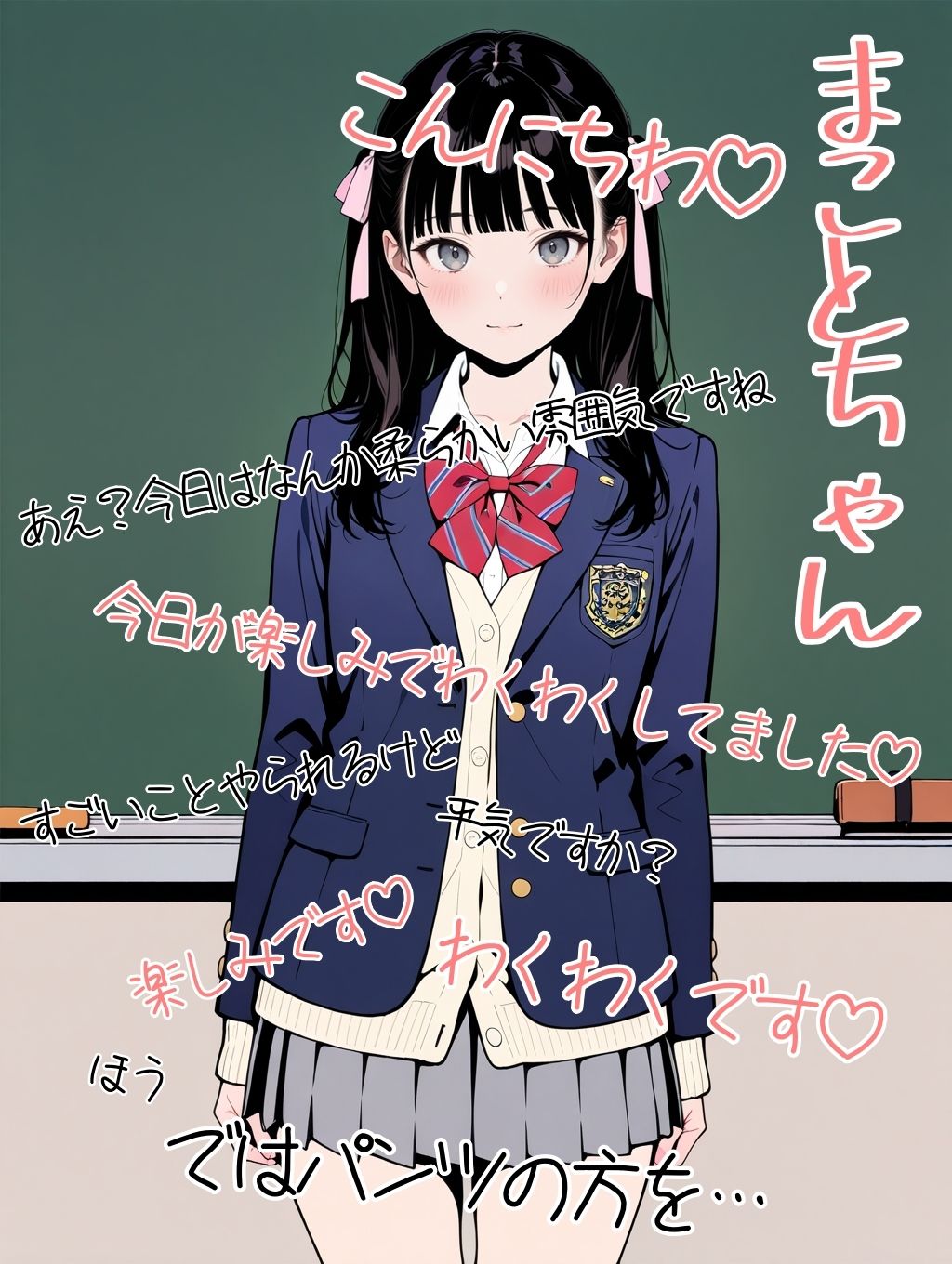 2年xx組教室であれやこれややられっちゃう制服女子たち 画像9