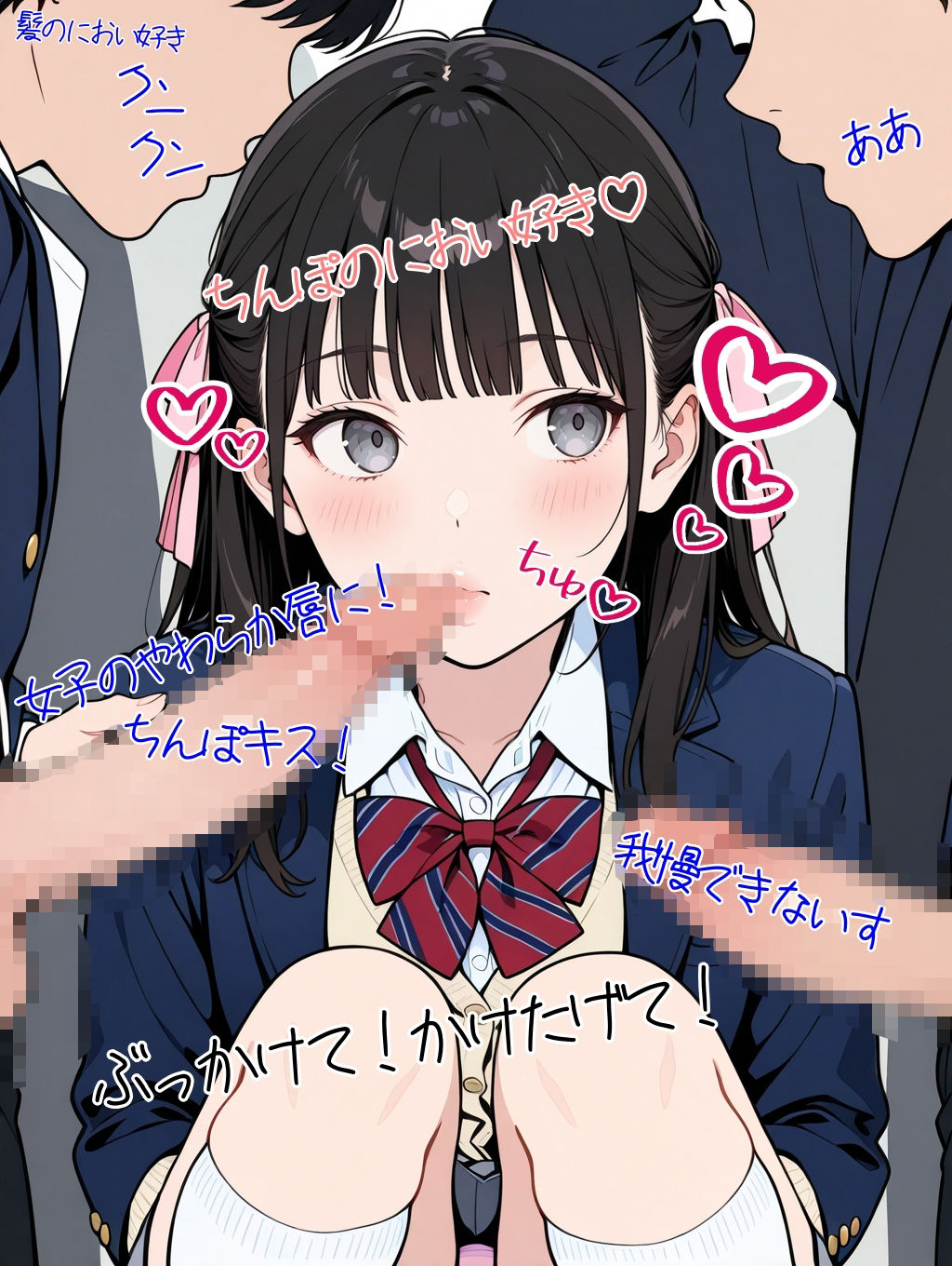 2年xx組教室であれやこれややられっちゃう制服女子たち 画像10