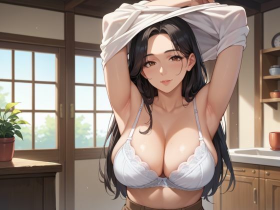 サンプル画像1:妻には絶対に口が裂けても言えない秘密  お義母さんをNTRった僕(つるむち屋) [d_582553]