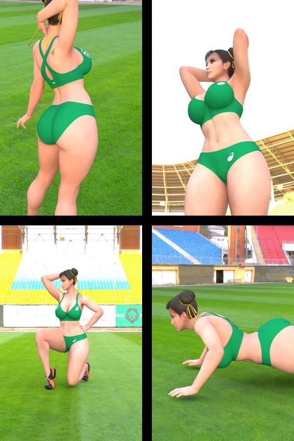 サンプル画像2:元祖中華女性格闘家 チュンリー（春麗）の写真集 麗しき春_01(Ozone_Layer) [d_582610]