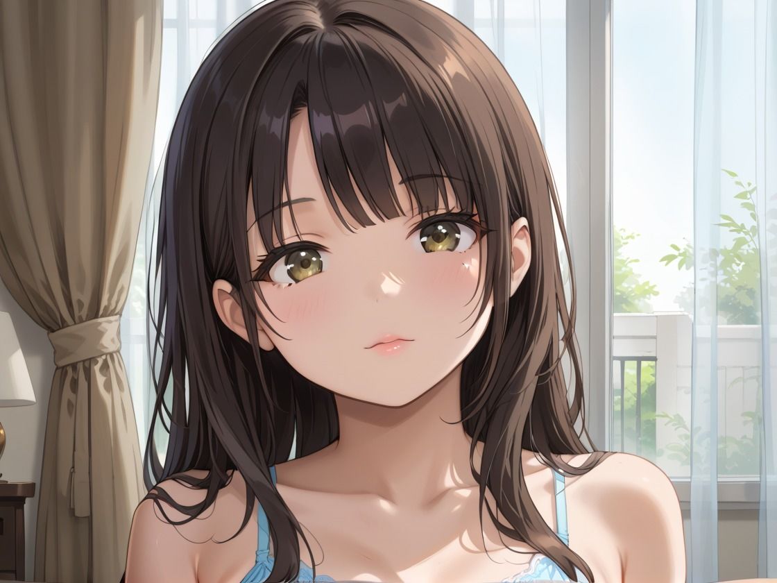 清楚系女子校生裏ではビッチやりたい放題 画像1