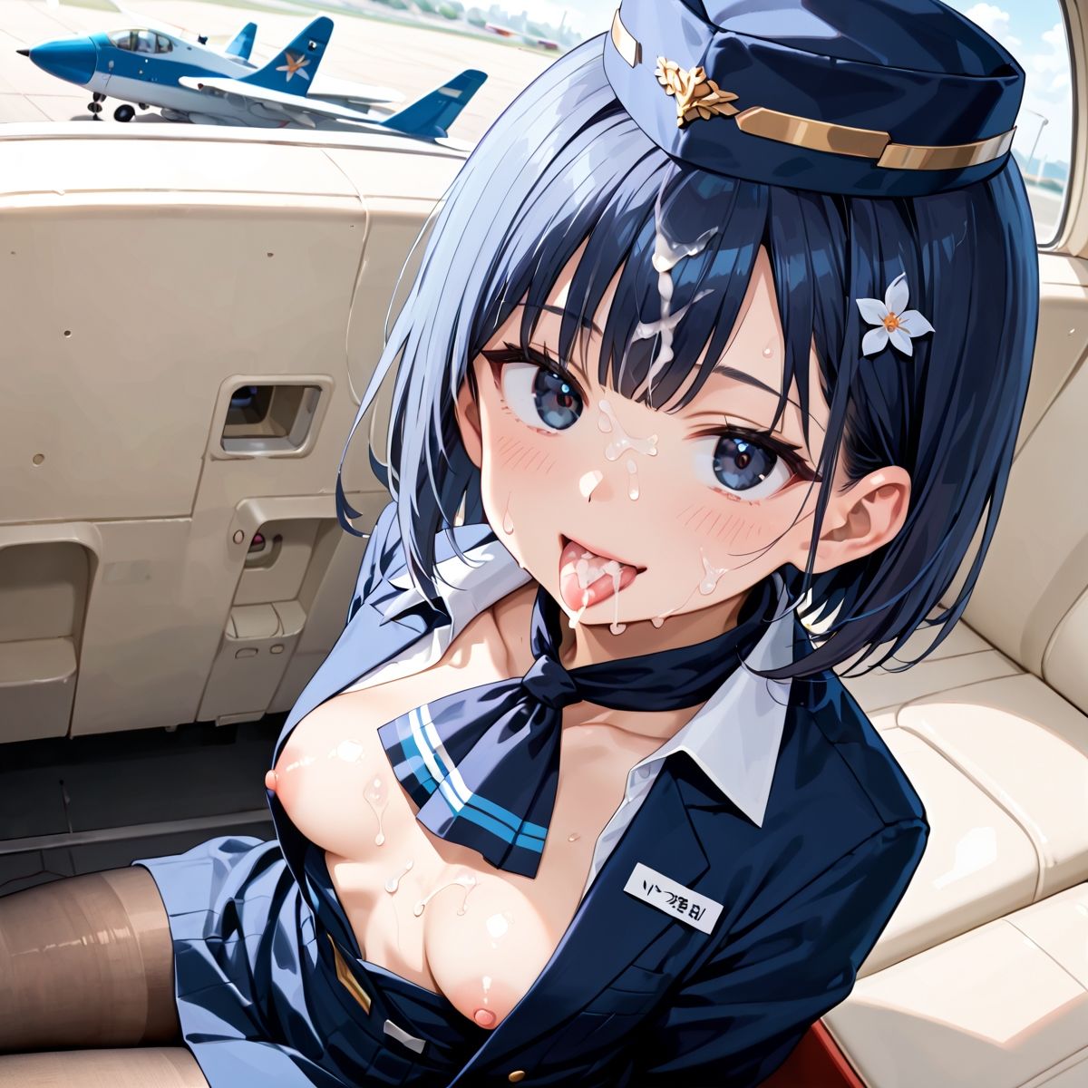 魅惑の機内サービス!HなCAさんとイくまでロングフライト!?vol.5 画像7