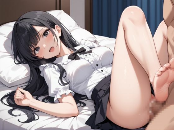 サンプル画像4:でかおっぱいな彼女と朝から晩までHする休日(しろいか) [d_582740]