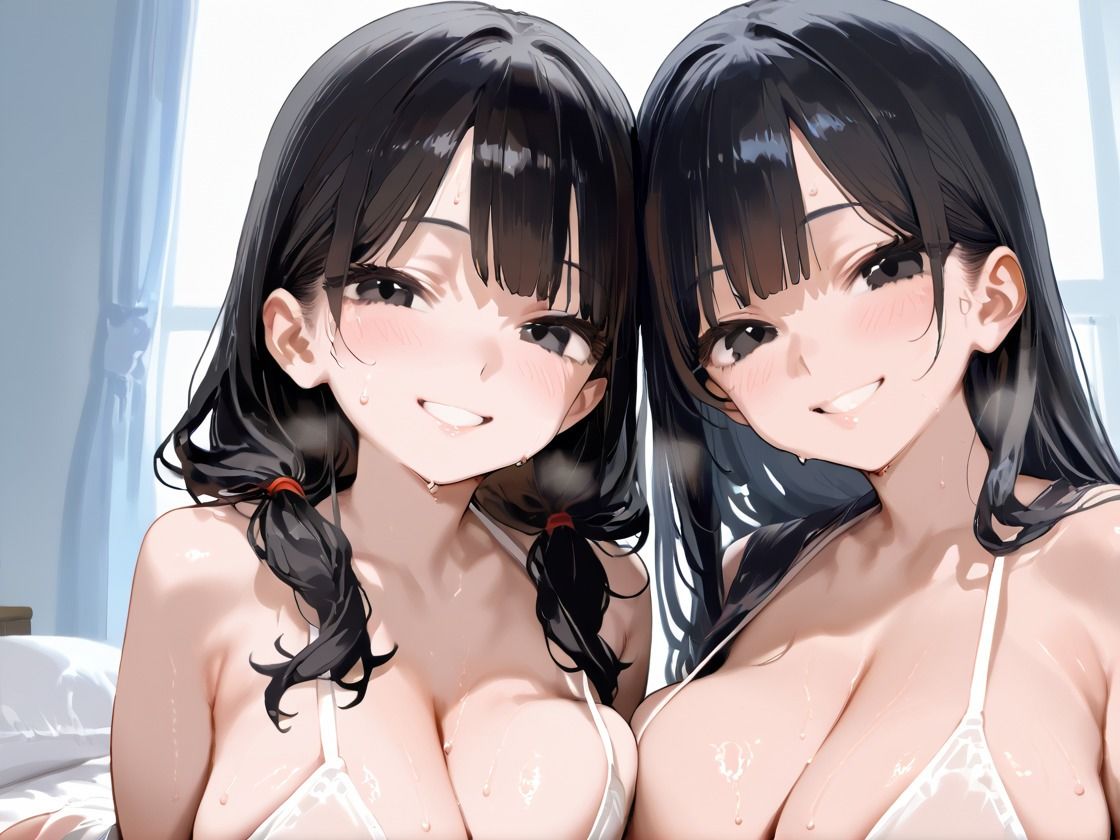 俺を誘ってくる爆乳姉妹に種付けSEXを繰り返す 画像6