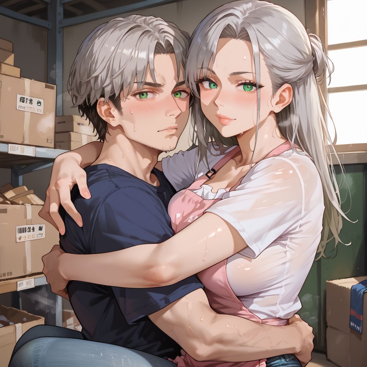 【PART8】美人人妻パートさんとバックヤードで禁断SEX5
