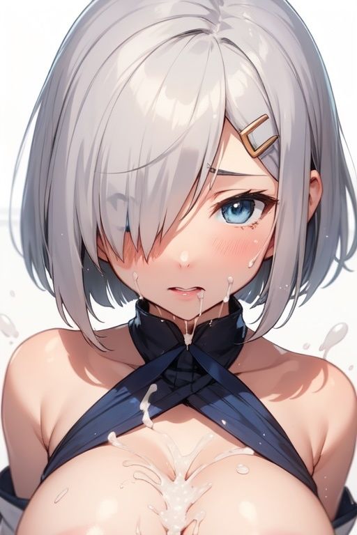 サンプル画像6:虹かけ誌  艦隊〇れくしょん  イラスト集24 浜風    乳風と呼ばないで（無理）(九情承太郎商店) [d_582909]