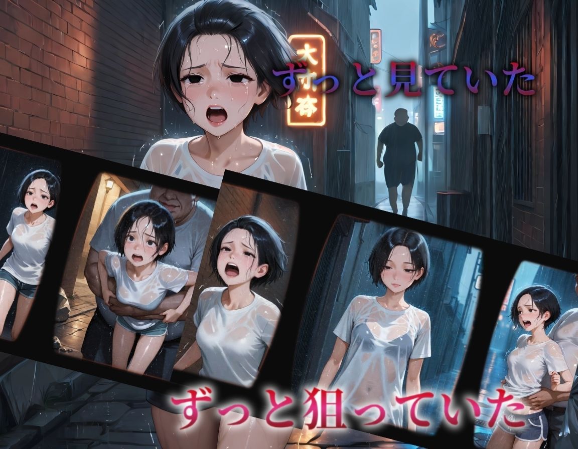 サンプル画像1:追われ・犯〇れ・廻される〜部屋着編〜狙われた少女〜絶望から快楽へ〜(もんもんクラブ) [d_582925]