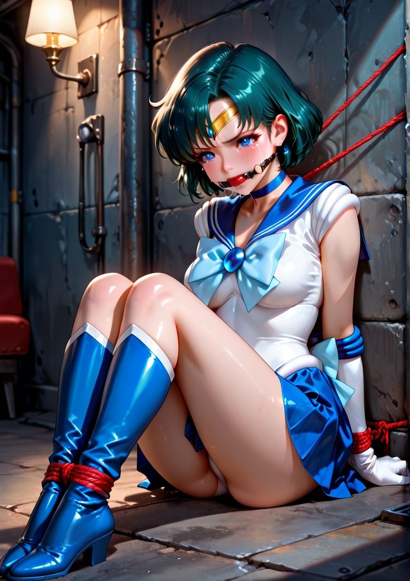 種付けおじさんに完全敗北 セーラーマー〇ュリー が孕ませレ●プ 画像7