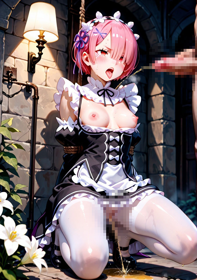 種付けおじさんに完全敗北 ラム が孕ませレ●プ 画像2