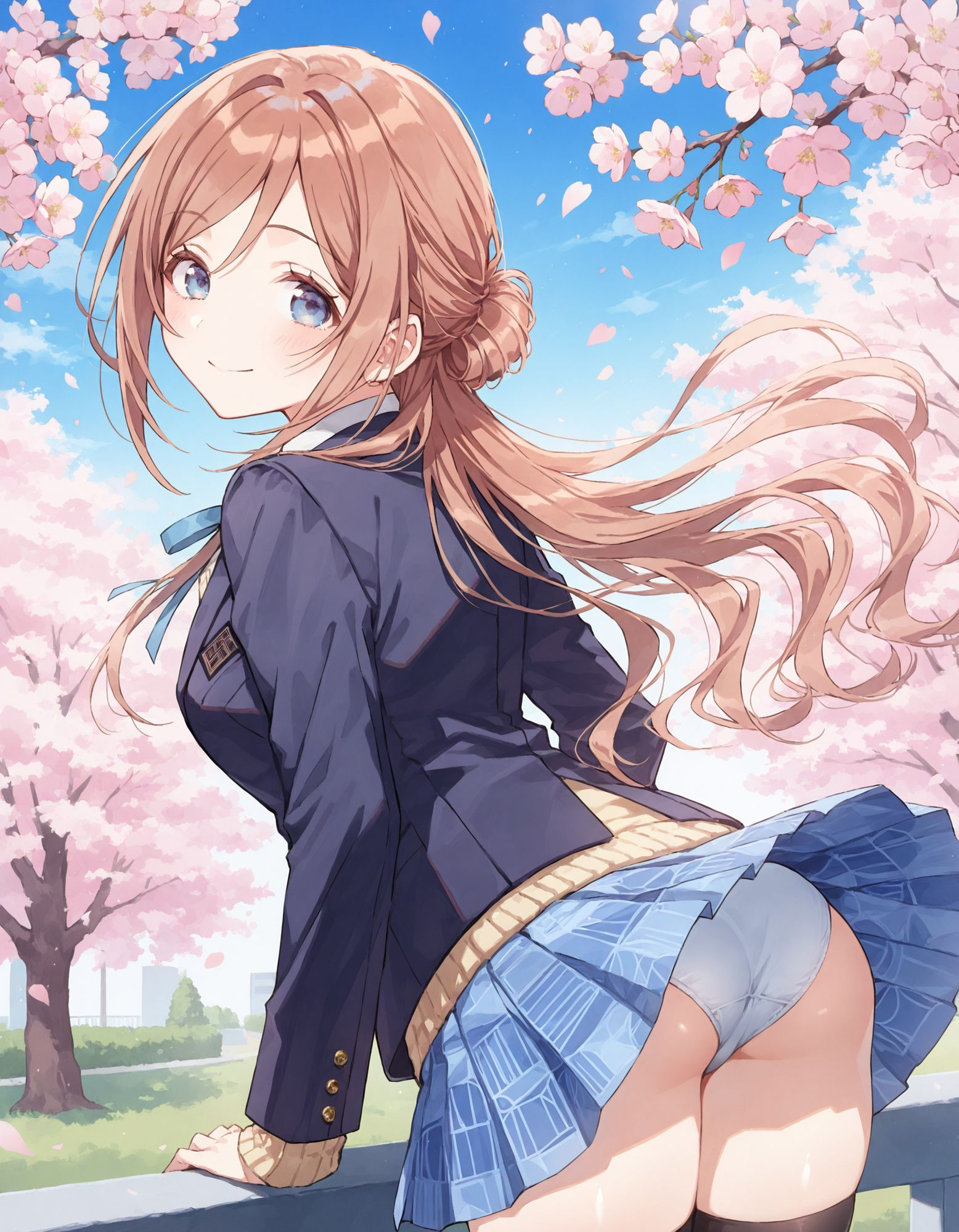 姫〇莉波のパンチラ〜制服編〜 画像1