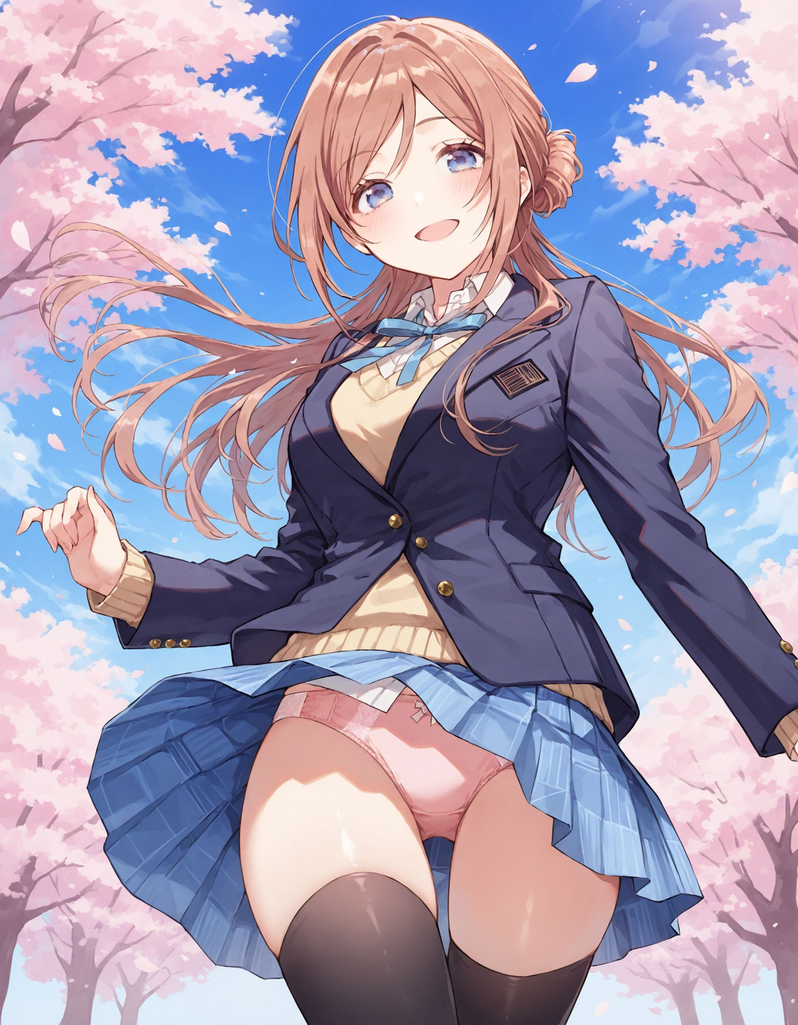 サンプル画像2:姫〇莉波のパンチラ〜制服編〜(D.P.H.) [d_582938]