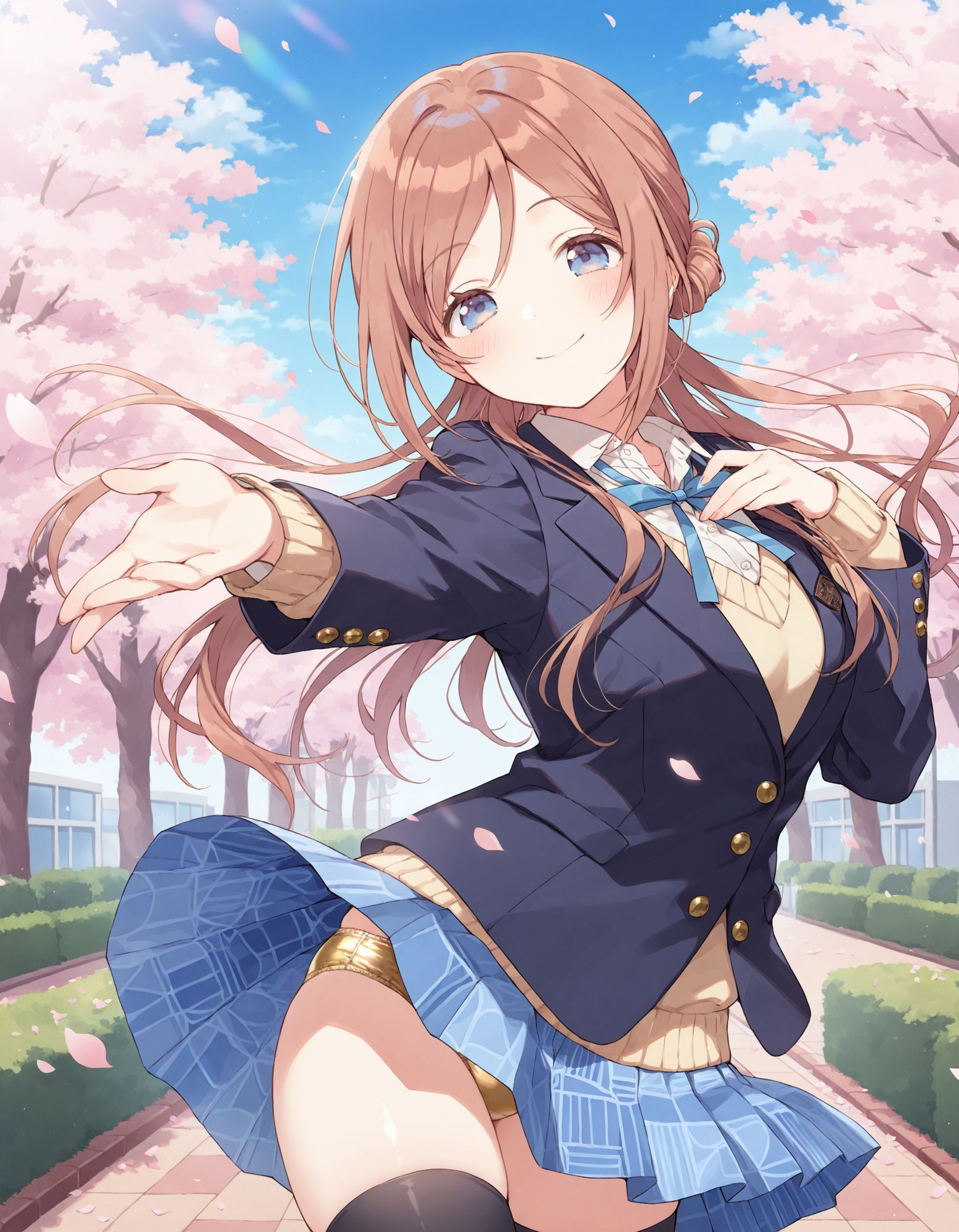 サンプル画像5:姫〇莉波のパンチラ〜制服編〜(D.P.H.) [d_582938]