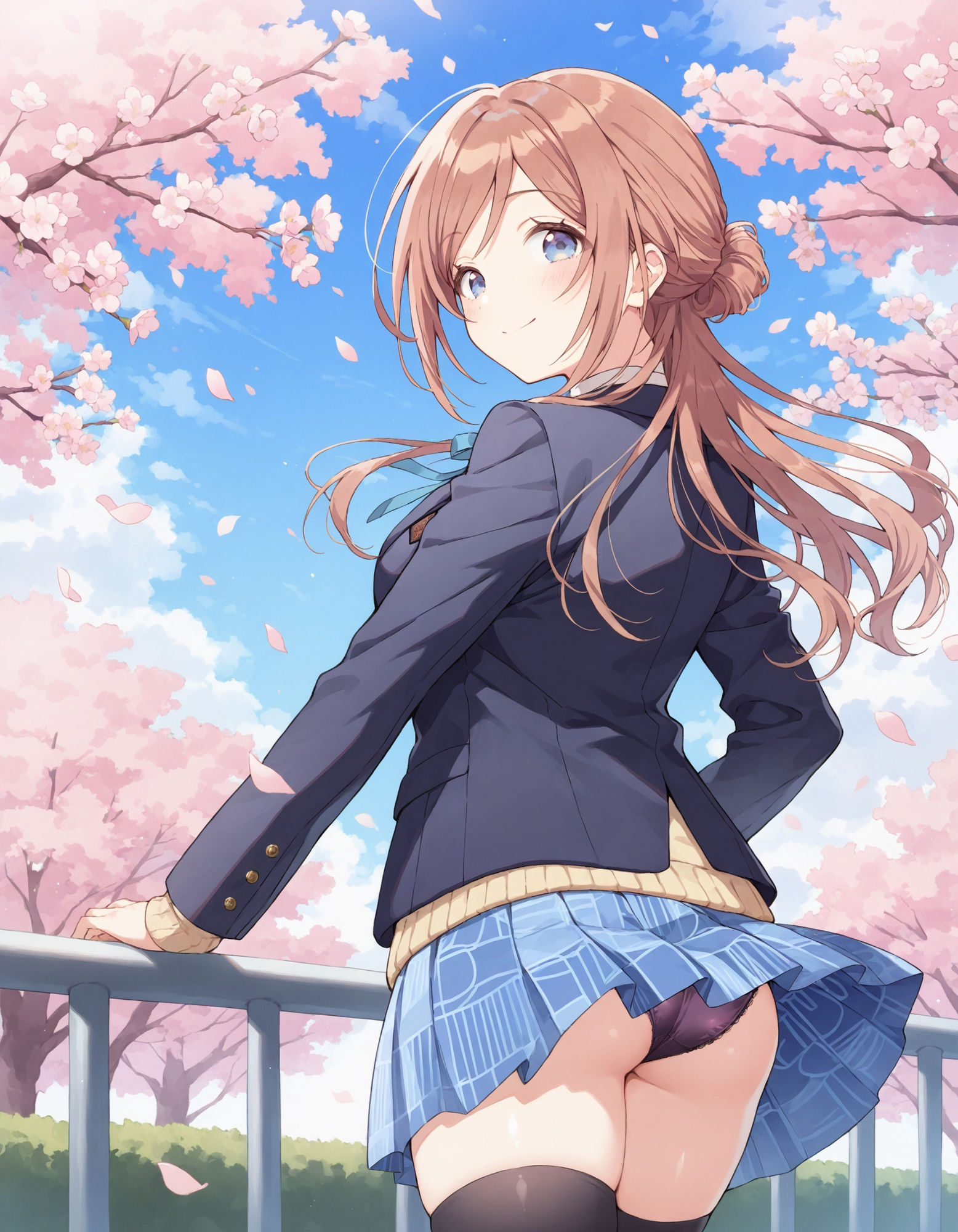 サンプル画像6:姫〇莉波のパンチラ〜制服編〜(D.P.H.) [d_582938]