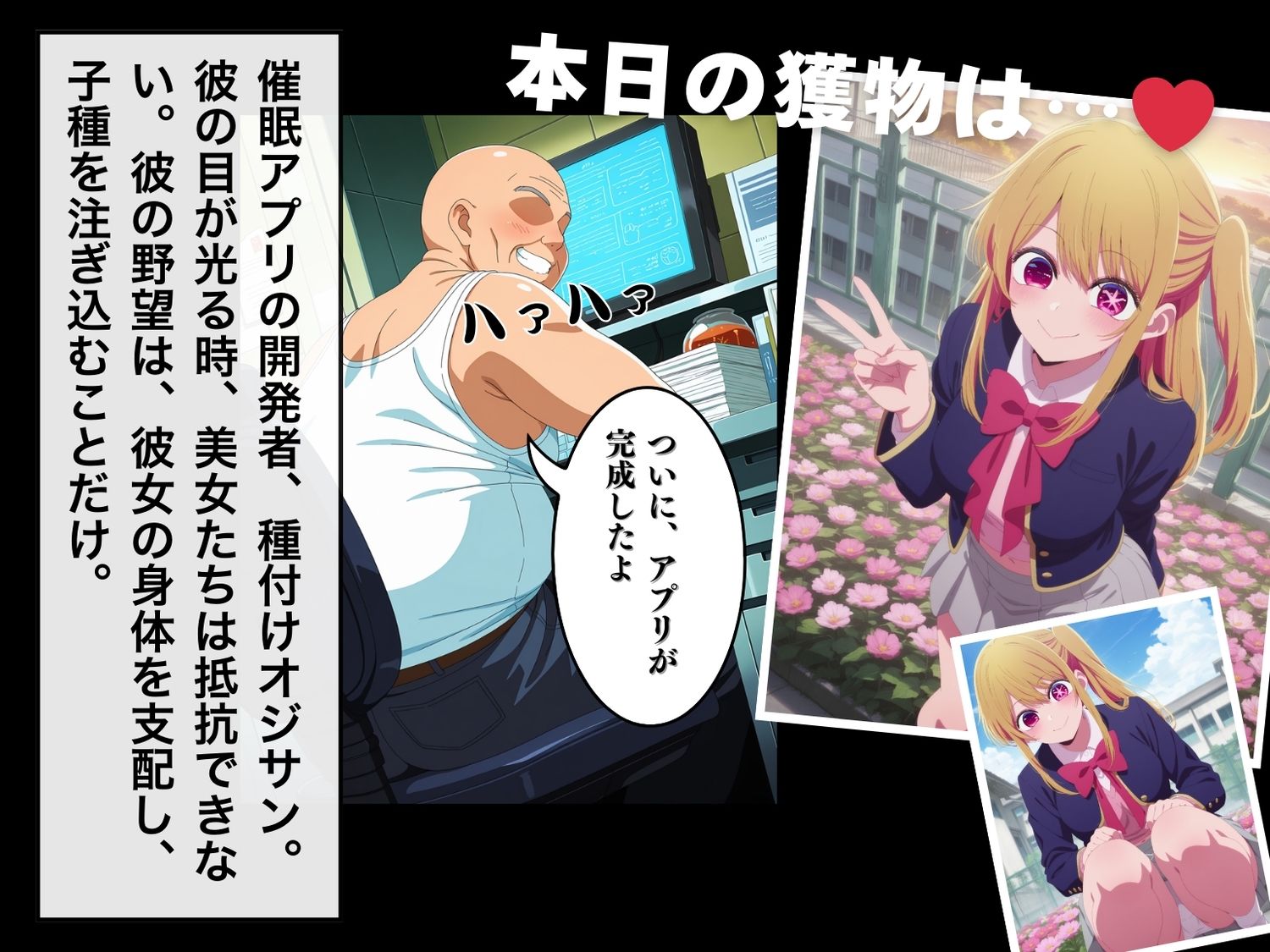 サンプル画像1:【催●・寝取られ・妊娠】推し●子  星● 瑠美衣(電脳ポップコーン) [d_582957]