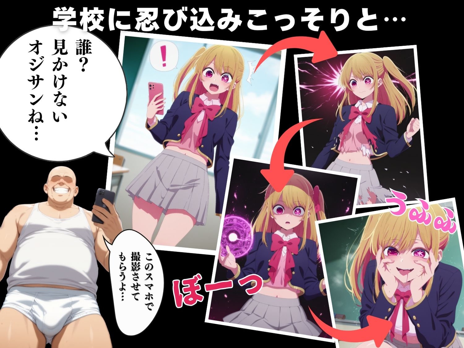 サンプル画像2:【催●・寝取られ・妊娠】推し●子  星● 瑠美衣(電脳ポップコーン) [d_582957]