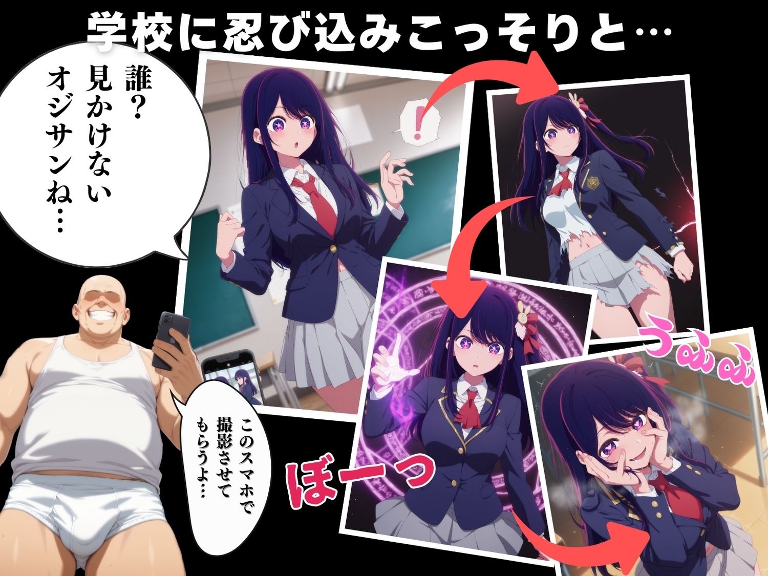 サンプル画像2:【催●・寝取られ・妊娠】推し●子  星● アイ(電脳ポップコーン) [d_582966]