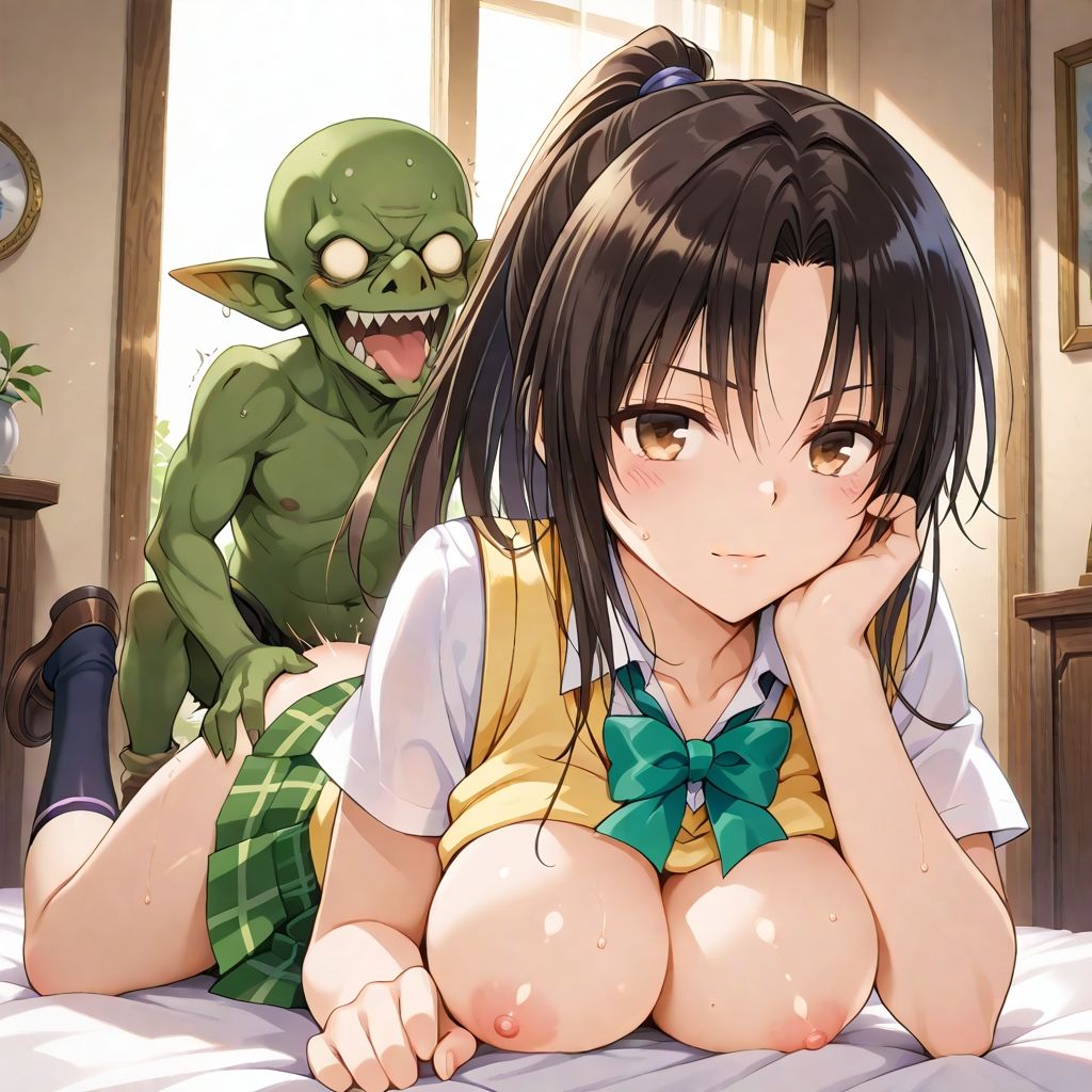 ToLo〇eるキャラ6名420枚（ゴブリンと仲良し編 2）★自信作です！★ サンプル画像 7