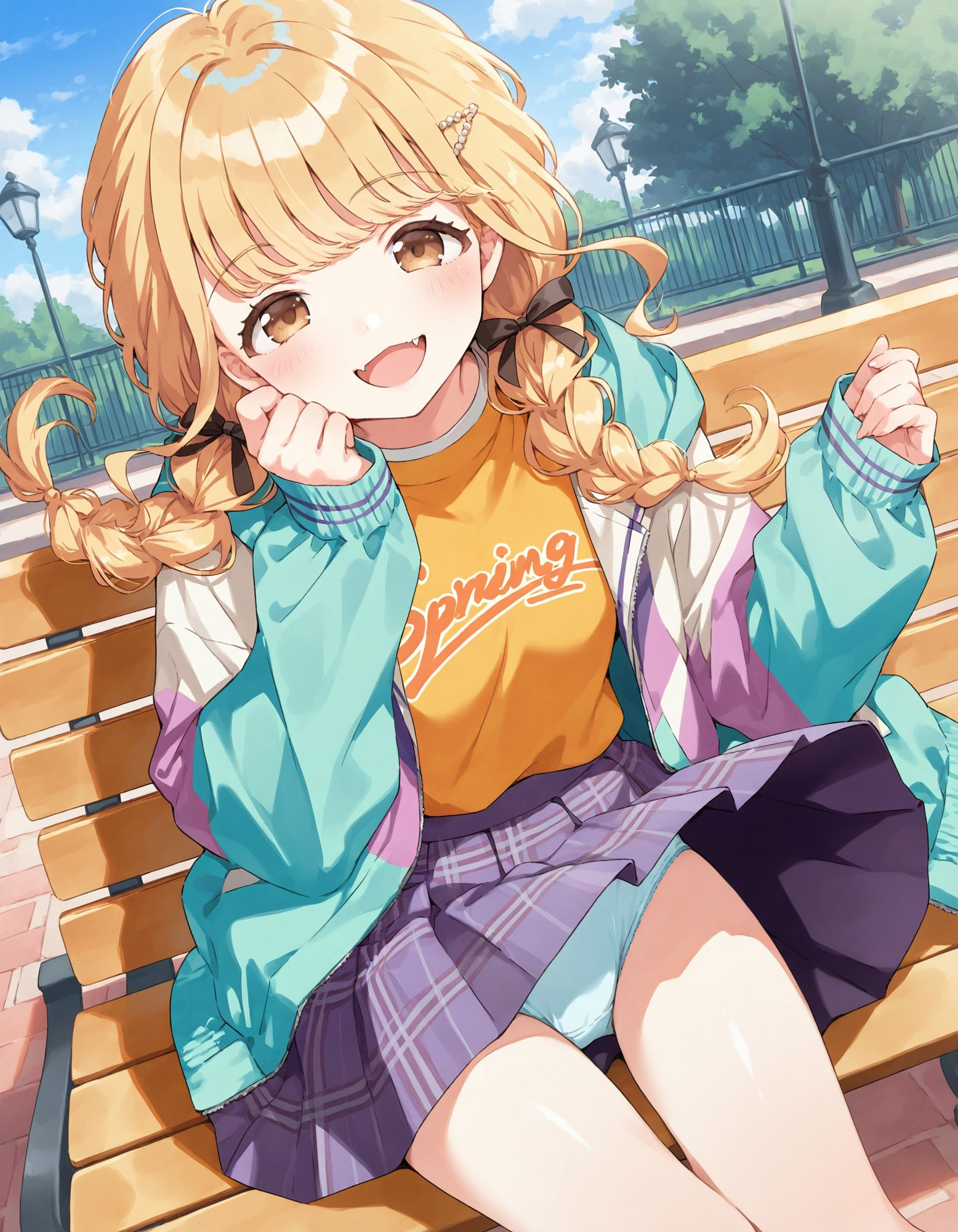 藤〇ことねのパンチラ〜私服編〜 画像1
