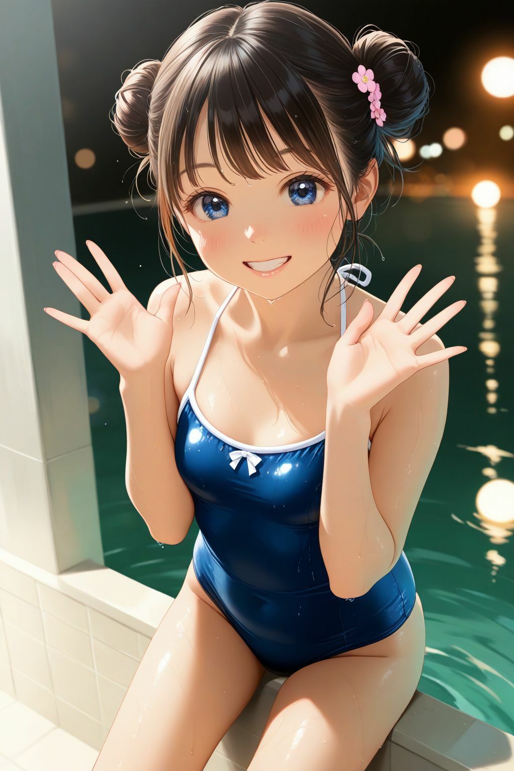 サンプル画像4:ドキドキ！コスプレCollection1〜ビキニ水着・貧乳(ぱてぃすりーず) [d_583020]