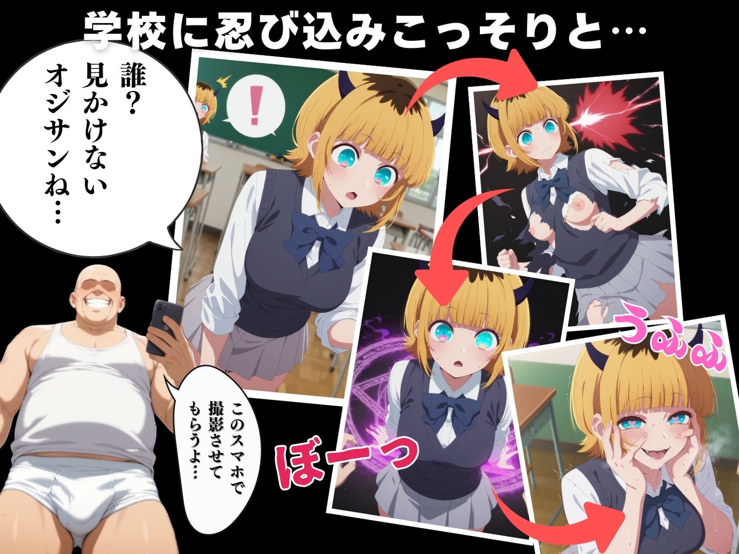 サンプル画像2:【催●・寝取られ・妊娠】推し●子  M●Mちょ(電脳ポップコーン) [d_583021]