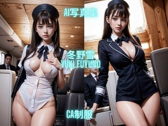 AI写真集 冬野雪 Yuki Fuyuno CA制服
