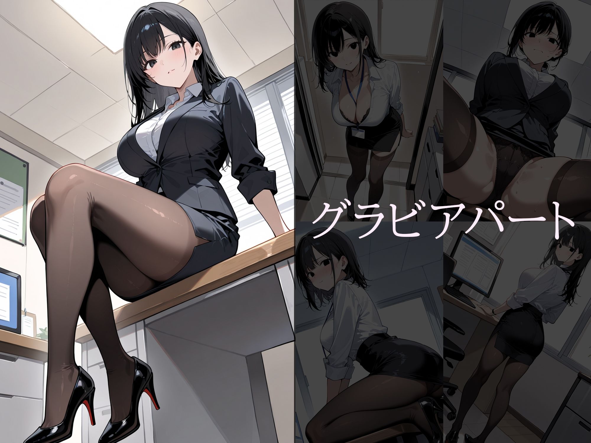 サンプル画像2:OLちゃん〜エッチなお仕事〜(すけラボ) [d_583059]