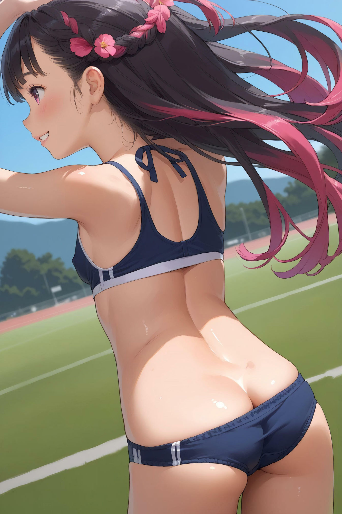 子〇たちの初めての陸上女子♪ 画像4