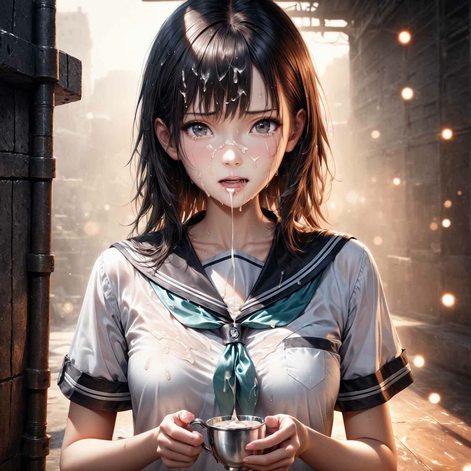 サンプル画像2:SM ザーメン責め  その2(マキ) [d_583122]