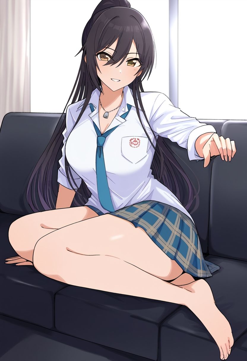 サンプル画像1:美少女アイドルと子作り（白〇咲耶編）(skin_head) [d_583165]