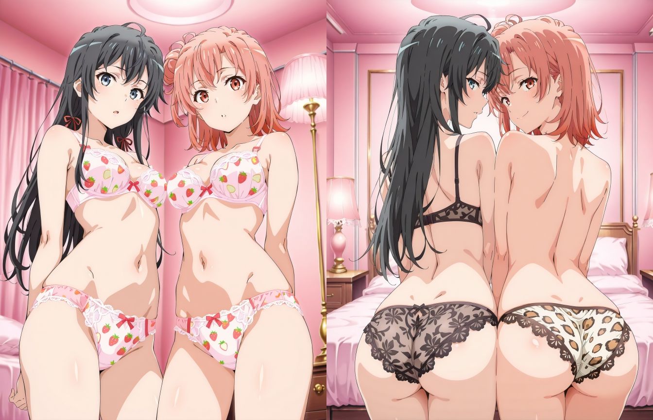 サンプル画像4:奉仕部のパンツ(五本木ポメ) [d_583231]