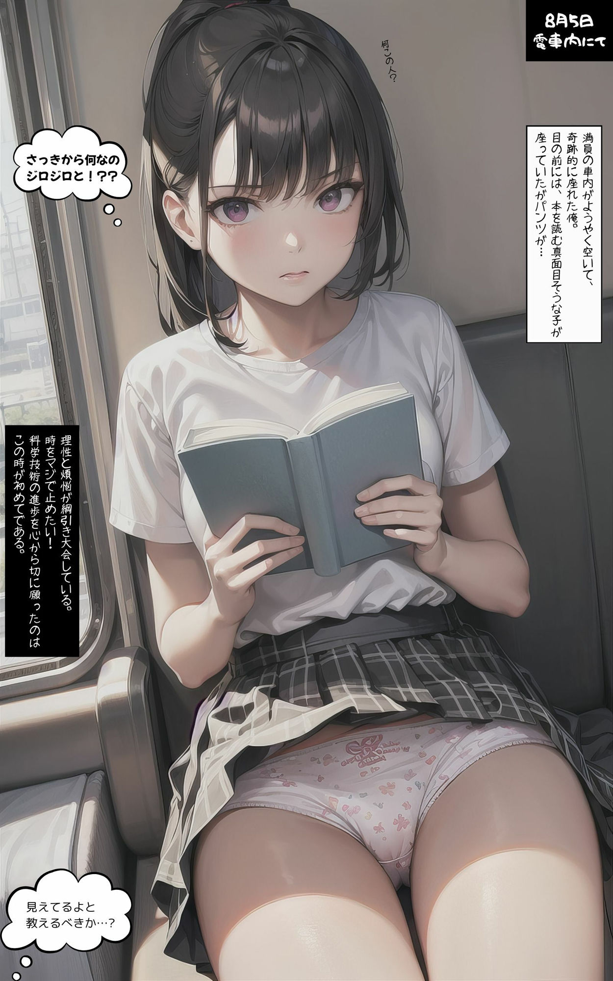 サンプル画像3:日常パンちら絵日記 VOL.1(零式AIラボ) [d_583248]