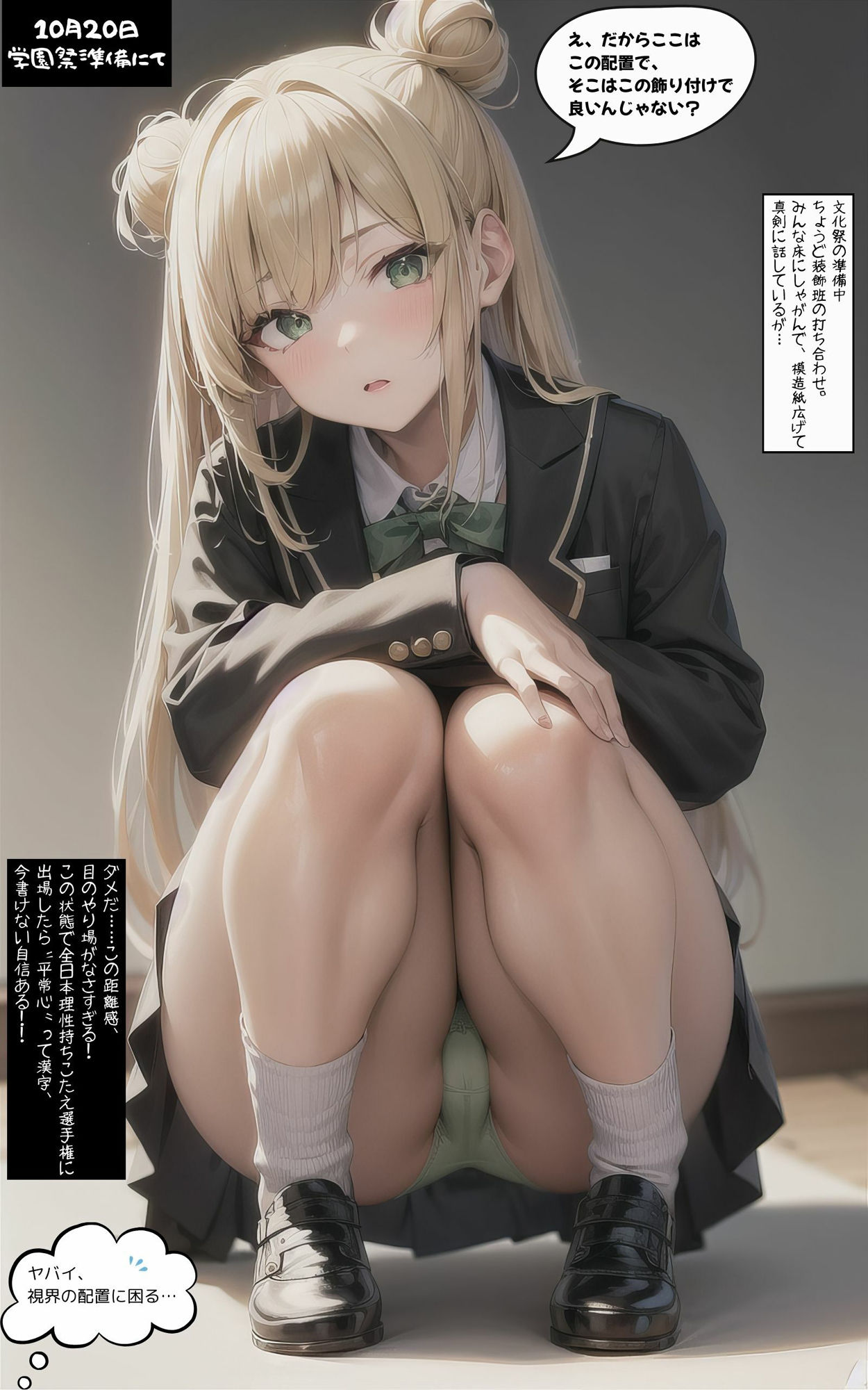 サンプル画像4:日常パンちら絵日記 VOL.1(零式AIラボ) [d_583248]